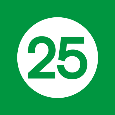 Derby25 logo